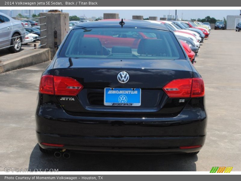 Black / Titan Black 2014 Volkswagen Jetta SE Sedan