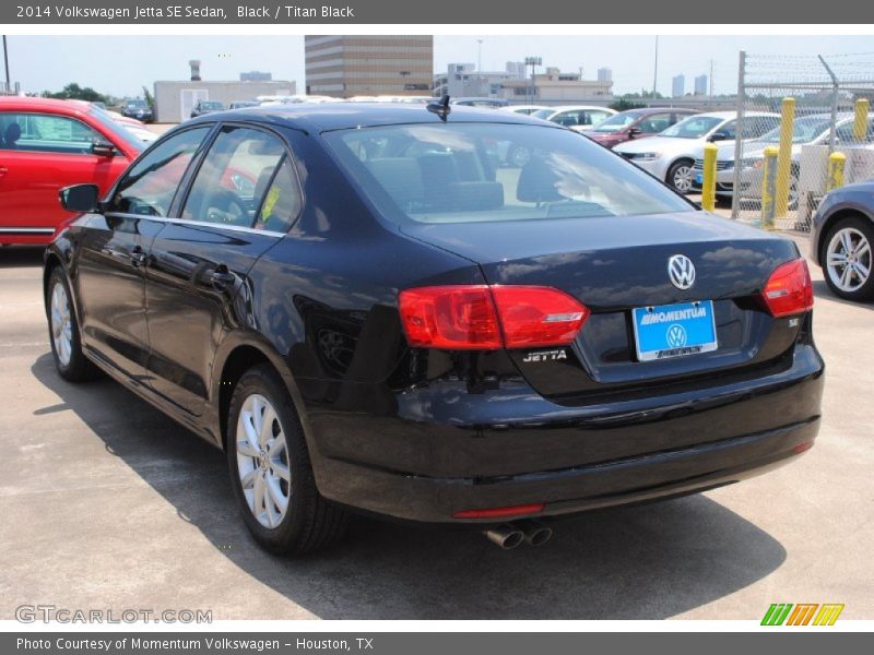 Black / Titan Black 2014 Volkswagen Jetta SE Sedan