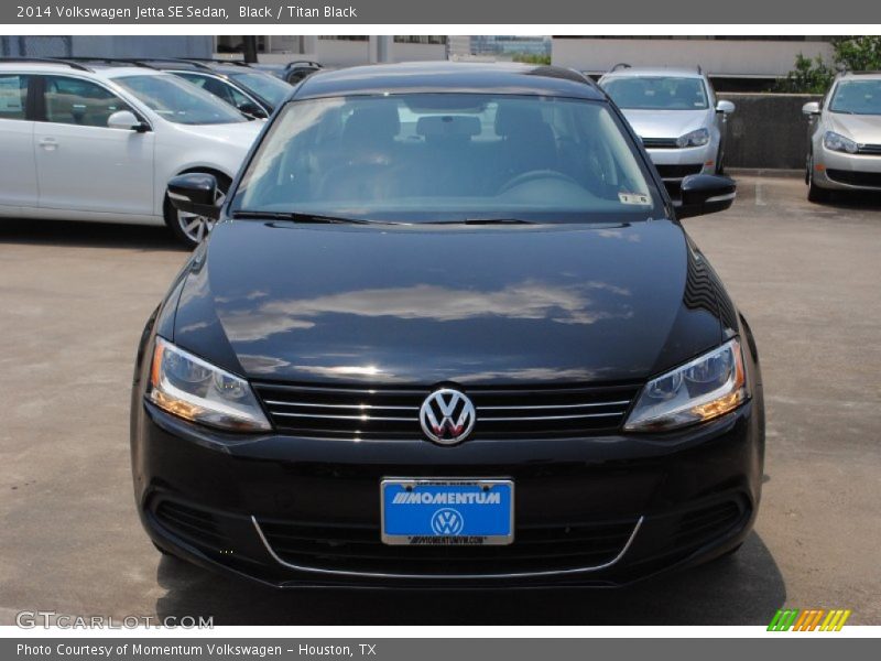 Black / Titan Black 2014 Volkswagen Jetta SE Sedan