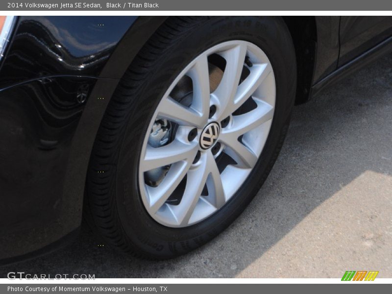Black / Titan Black 2014 Volkswagen Jetta SE Sedan