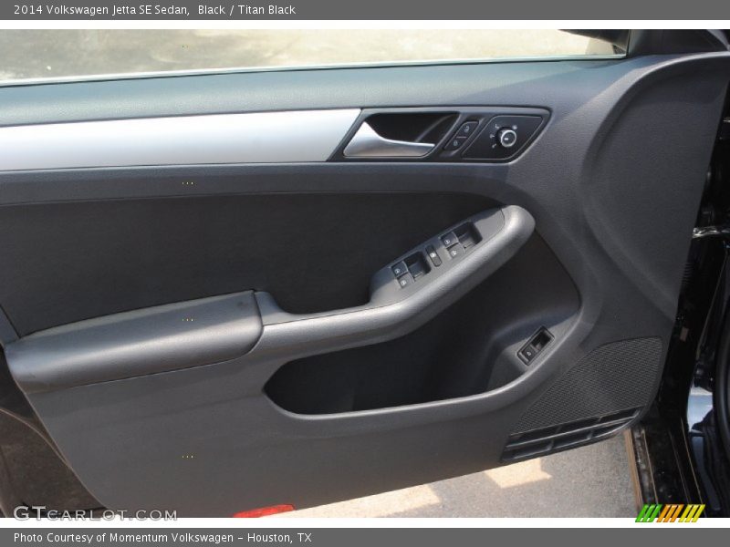 Black / Titan Black 2014 Volkswagen Jetta SE Sedan