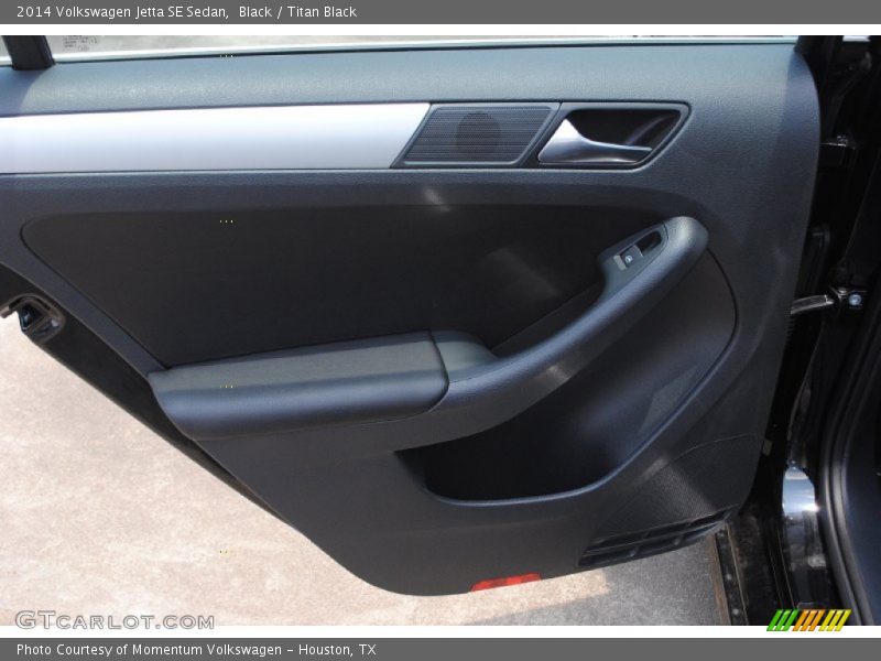 Black / Titan Black 2014 Volkswagen Jetta SE Sedan