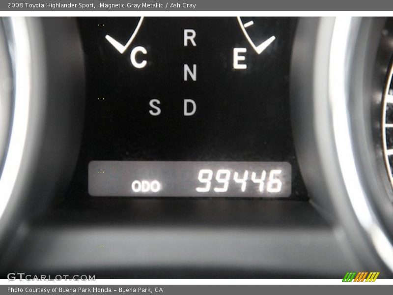 Magnetic Gray Metallic / Ash Gray 2008 Toyota Highlander Sport
