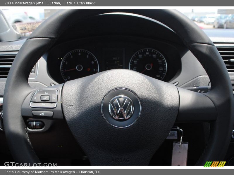 Black / Titan Black 2014 Volkswagen Jetta SE Sedan