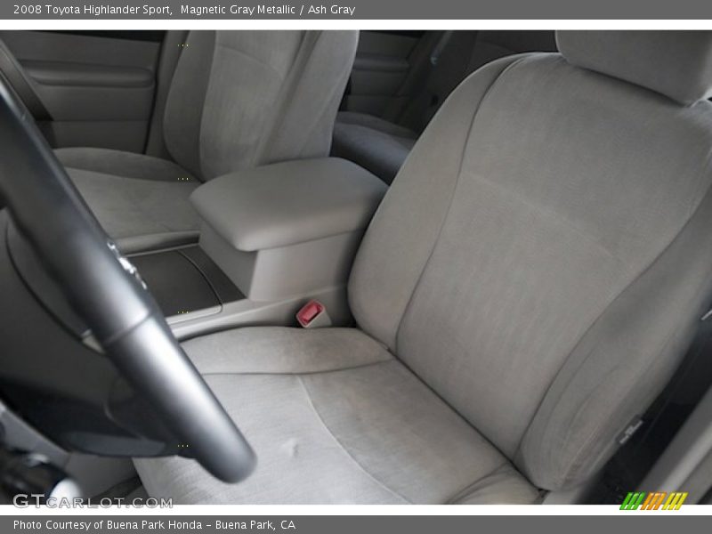 Magnetic Gray Metallic / Ash Gray 2008 Toyota Highlander Sport