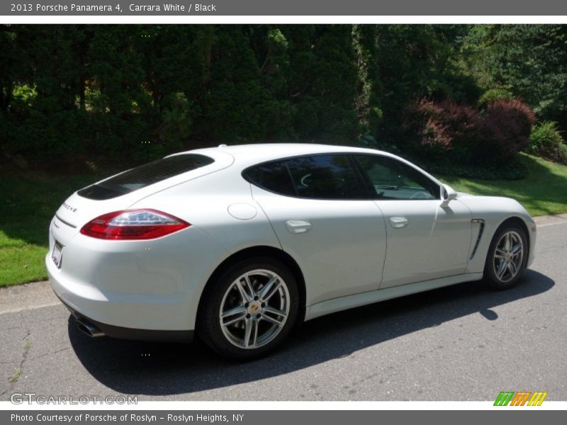 Carrara White / Black 2013 Porsche Panamera 4