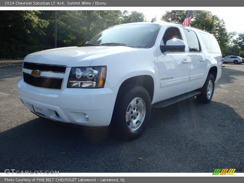 Summit White / Ebony 2014 Chevrolet Suburban LT 4x4