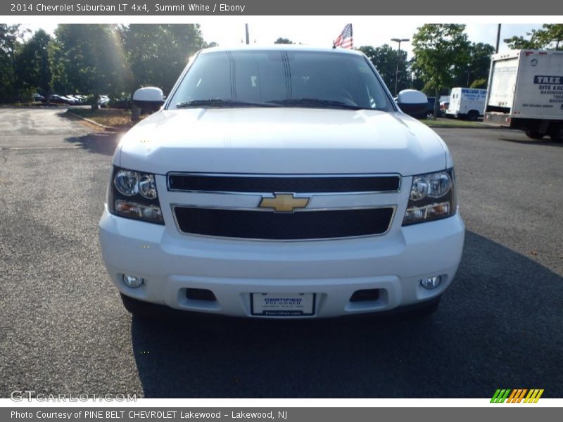 Summit White / Ebony 2014 Chevrolet Suburban LT 4x4