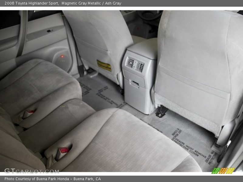 Magnetic Gray Metallic / Ash Gray 2008 Toyota Highlander Sport