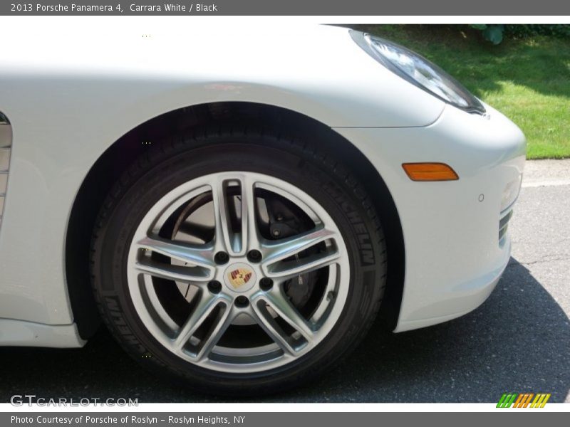 Carrara White / Black 2013 Porsche Panamera 4