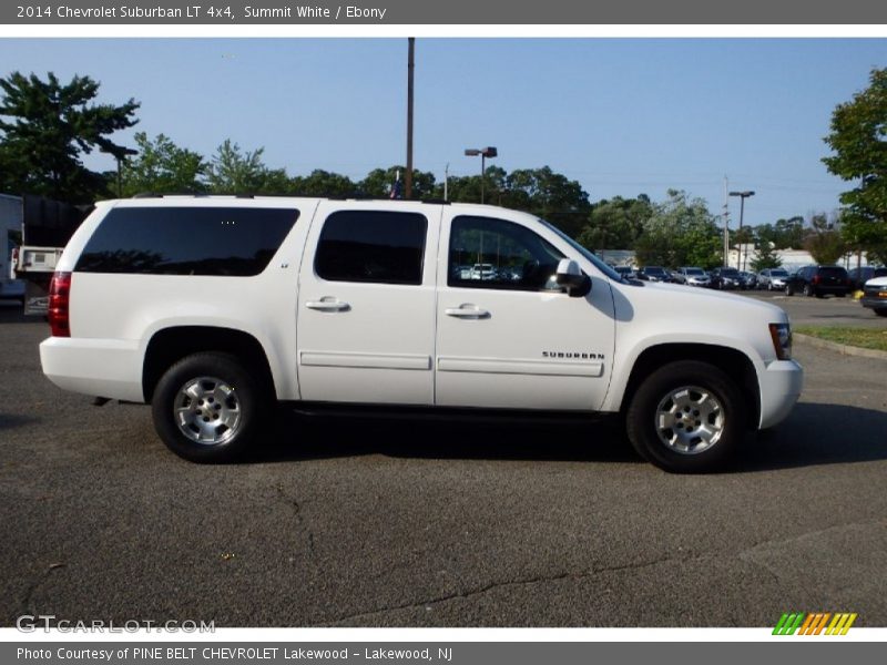 Summit White / Ebony 2014 Chevrolet Suburban LT 4x4