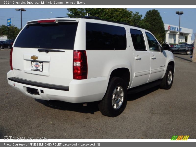 Summit White / Ebony 2014 Chevrolet Suburban LT 4x4
