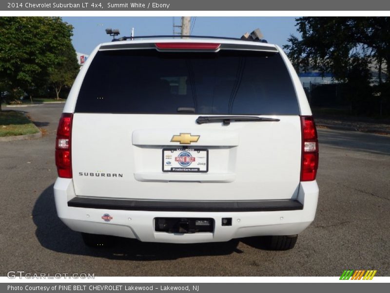 Summit White / Ebony 2014 Chevrolet Suburban LT 4x4
