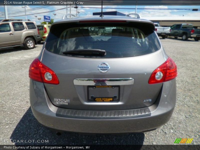 Platinum Graphite / Gray 2014 Nissan Rogue Select S