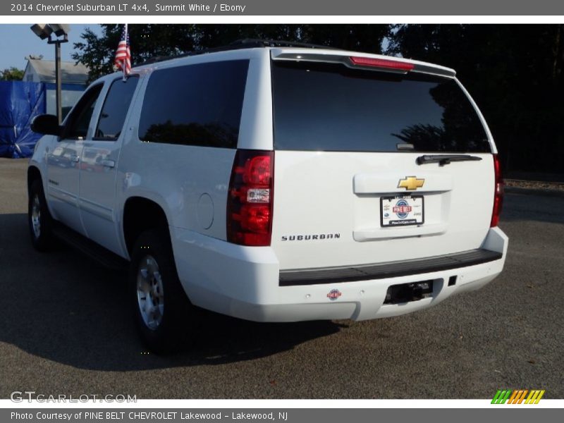 Summit White / Ebony 2014 Chevrolet Suburban LT 4x4