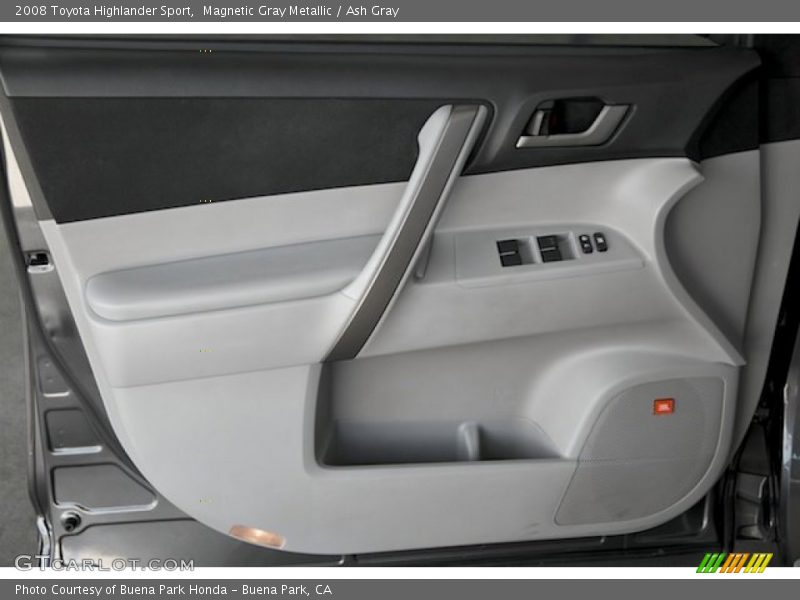 Magnetic Gray Metallic / Ash Gray 2008 Toyota Highlander Sport