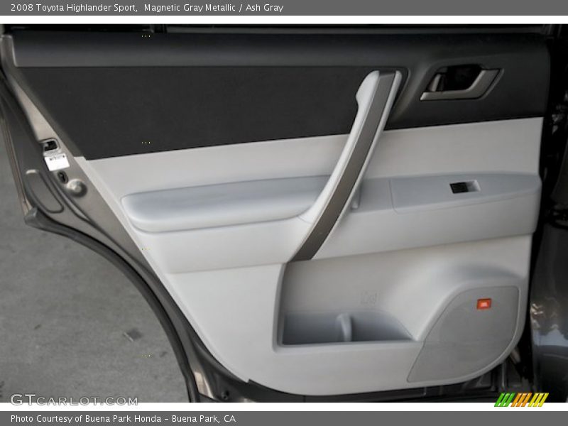 Magnetic Gray Metallic / Ash Gray 2008 Toyota Highlander Sport