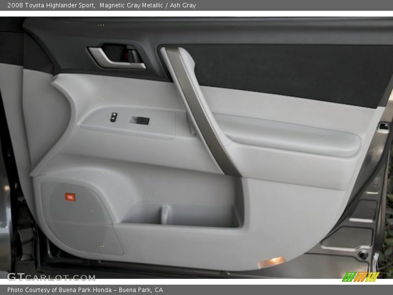 Magnetic Gray Metallic / Ash Gray 2008 Toyota Highlander Sport