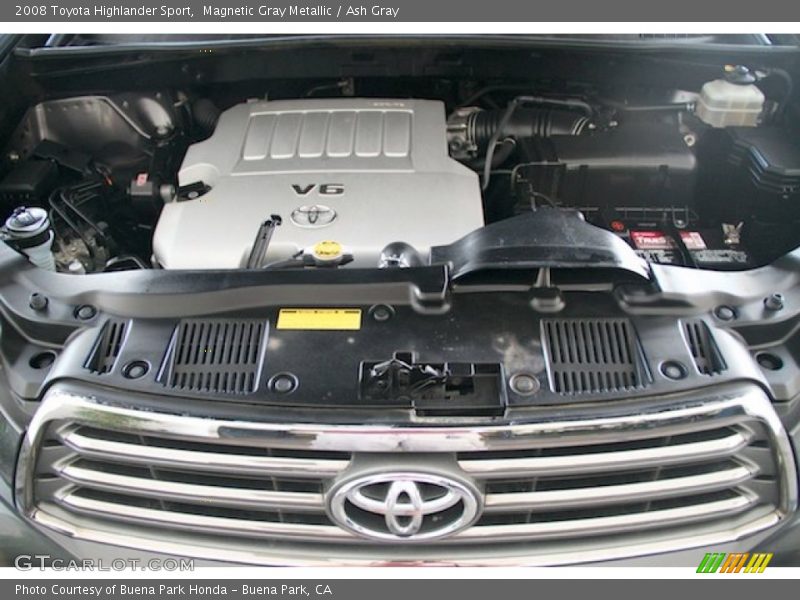 Magnetic Gray Metallic / Ash Gray 2008 Toyota Highlander Sport