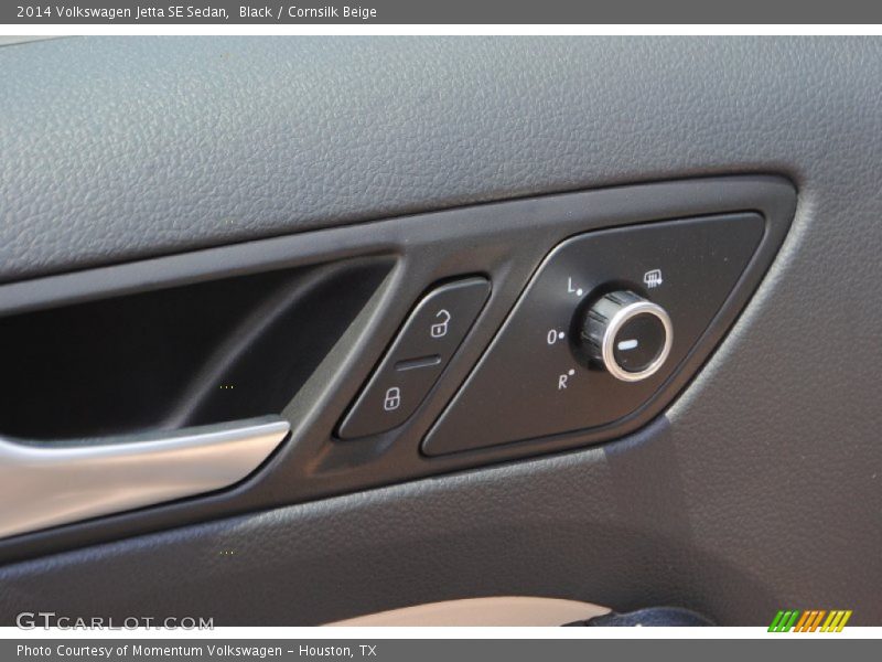 Black / Cornsilk Beige 2014 Volkswagen Jetta SE Sedan