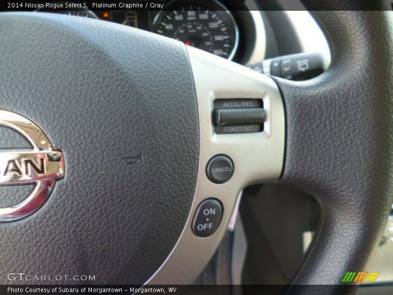 Platinum Graphite / Gray 2014 Nissan Rogue Select S