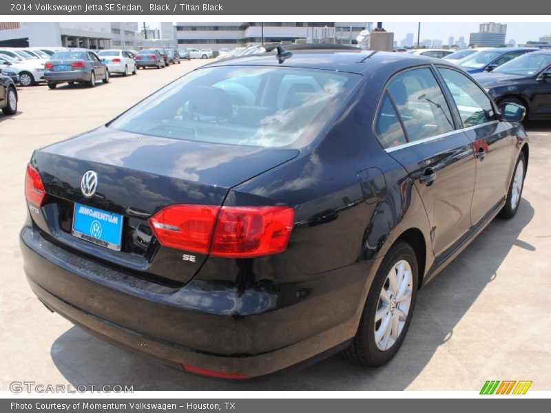 Black / Titan Black 2014 Volkswagen Jetta SE Sedan