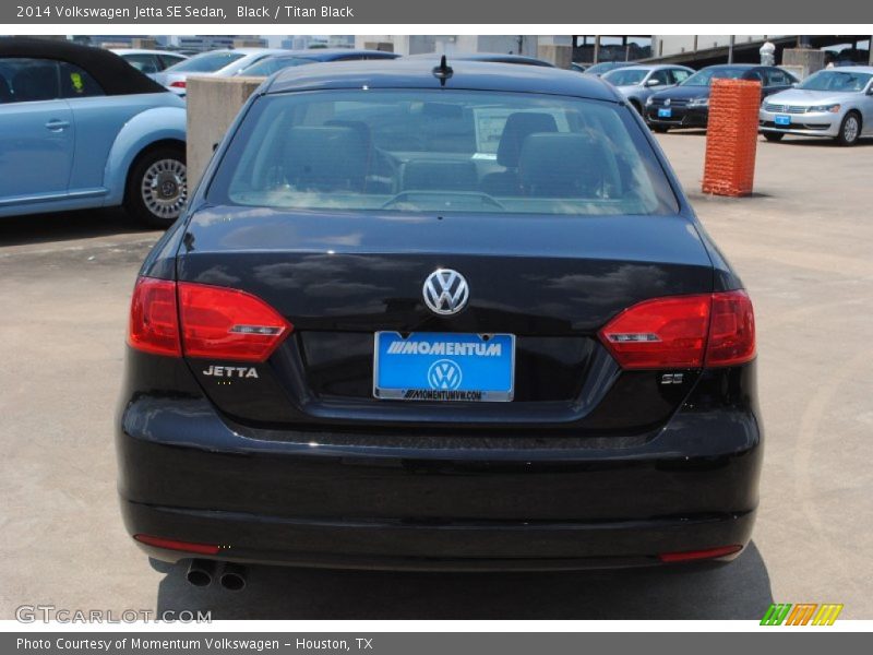 Black / Titan Black 2014 Volkswagen Jetta SE Sedan