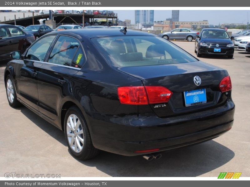 Black / Titan Black 2014 Volkswagen Jetta SE Sedan