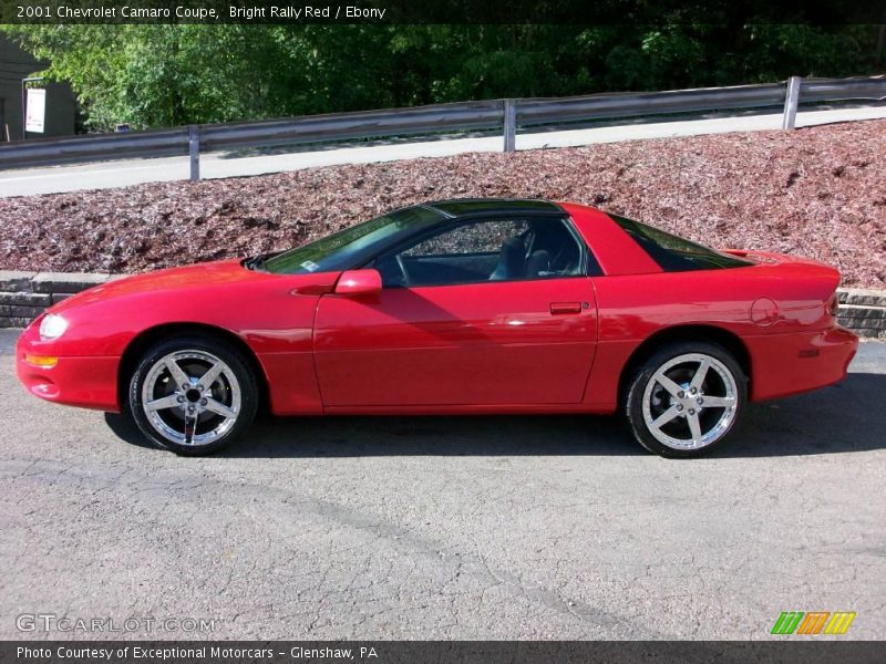 Bright Rally Red / Ebony 2001 Chevrolet Camaro Coupe