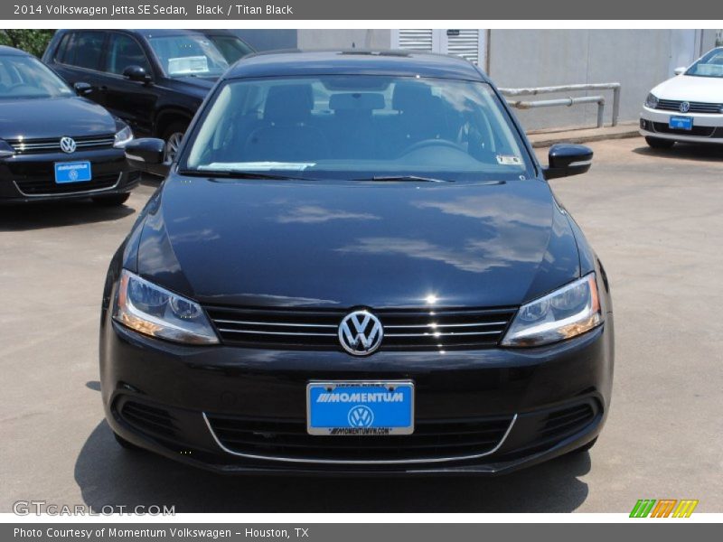 Black / Titan Black 2014 Volkswagen Jetta SE Sedan