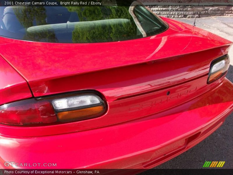 Bright Rally Red / Ebony 2001 Chevrolet Camaro Coupe