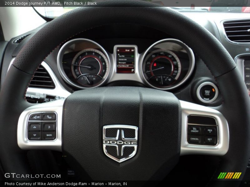 Pitch Black / Black 2014 Dodge Journey R/T AWD