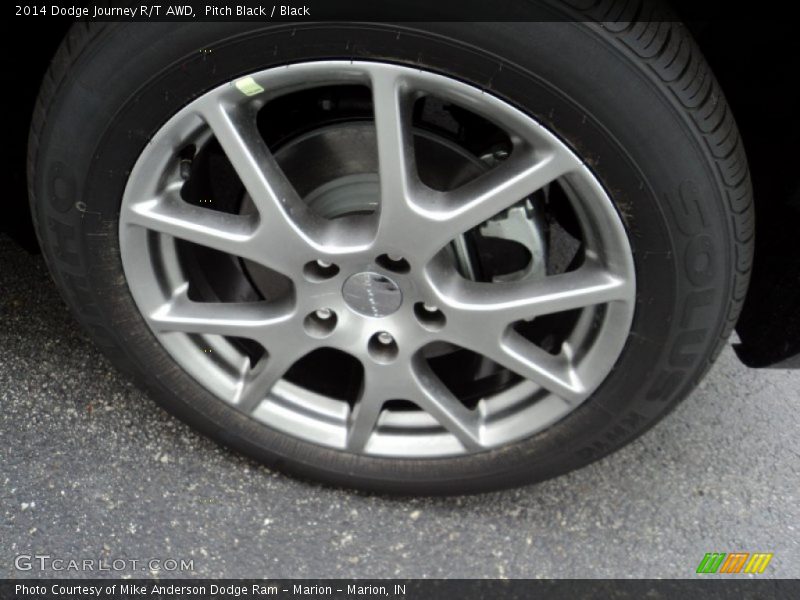Pitch Black / Black 2014 Dodge Journey R/T AWD