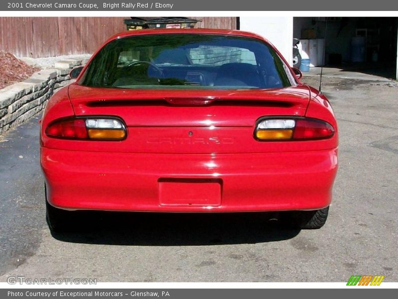 Bright Rally Red / Ebony 2001 Chevrolet Camaro Coupe
