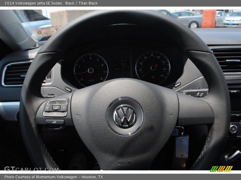Black / Titan Black 2014 Volkswagen Jetta SE Sedan
