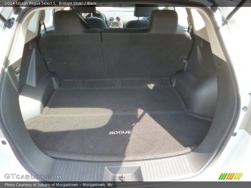Brilliant Silver / Black 2014 Nissan Rogue Select S