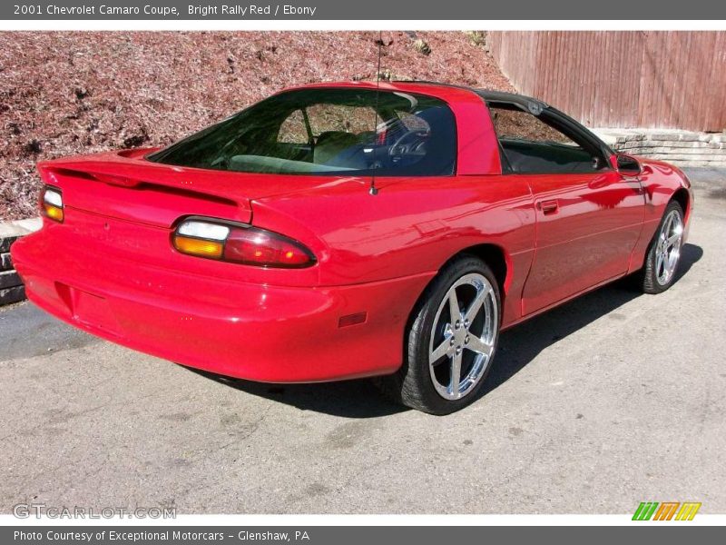 Bright Rally Red / Ebony 2001 Chevrolet Camaro Coupe