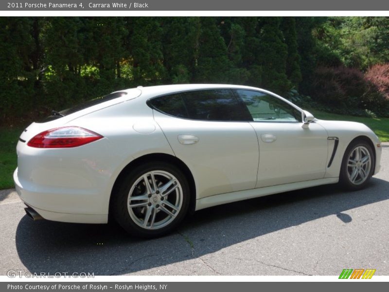 Carrara White / Black 2011 Porsche Panamera 4