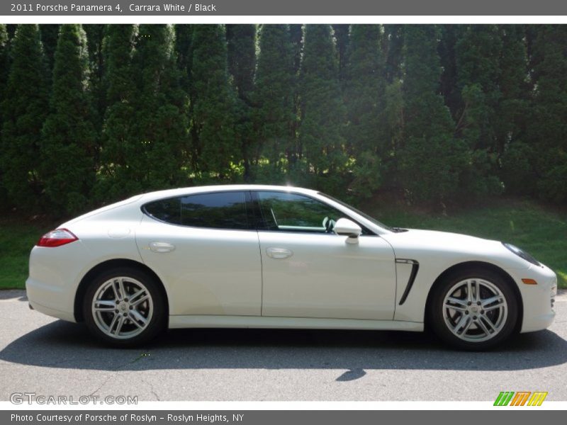 Carrara White / Black 2011 Porsche Panamera 4