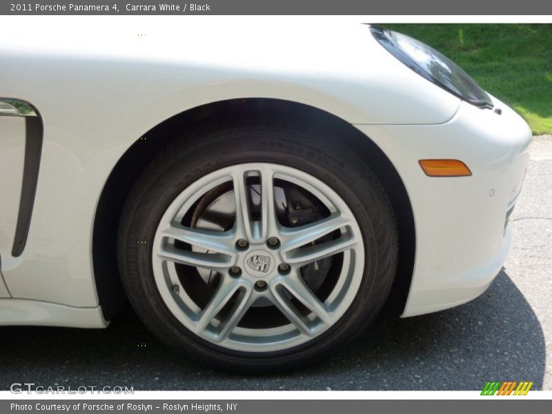 Carrara White / Black 2011 Porsche Panamera 4