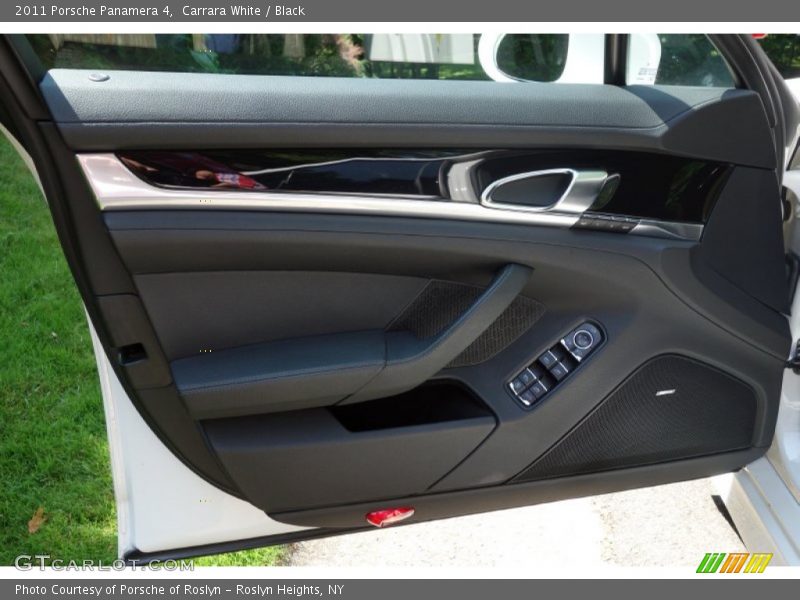 Carrara White / Black 2011 Porsche Panamera 4