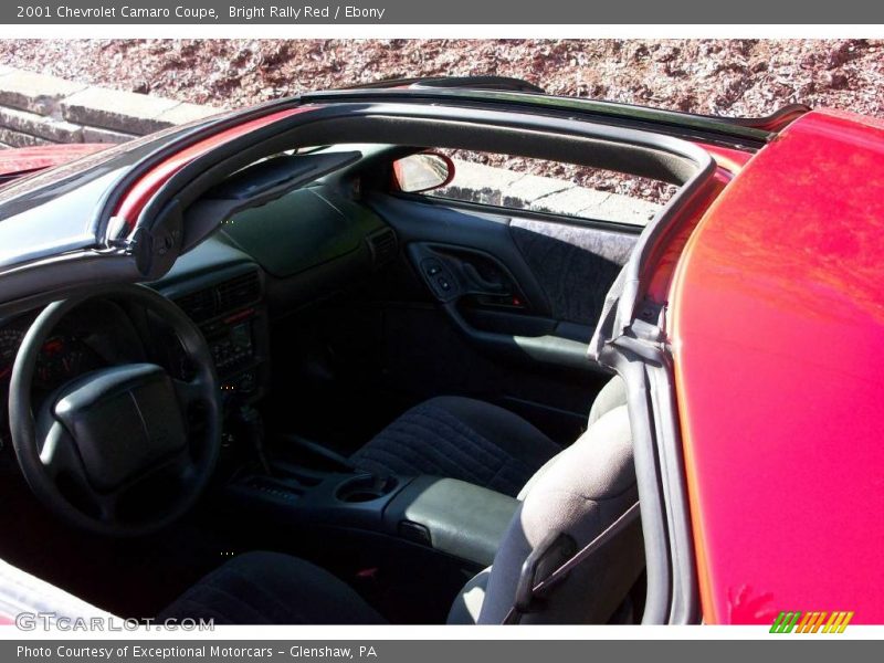 Bright Rally Red / Ebony 2001 Chevrolet Camaro Coupe