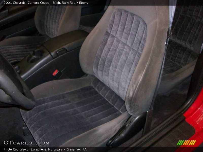 Bright Rally Red / Ebony 2001 Chevrolet Camaro Coupe