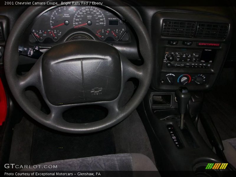Bright Rally Red / Ebony 2001 Chevrolet Camaro Coupe