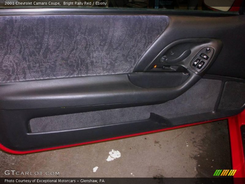 Bright Rally Red / Ebony 2001 Chevrolet Camaro Coupe