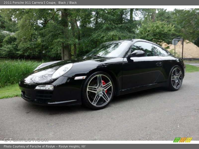 Black / Black 2011 Porsche 911 Carrera S Coupe