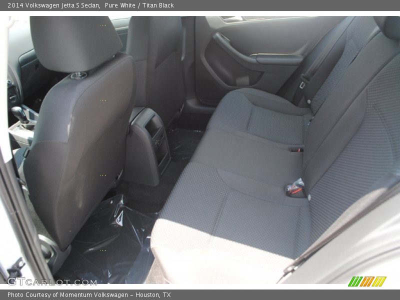 Pure White / Titan Black 2014 Volkswagen Jetta S Sedan