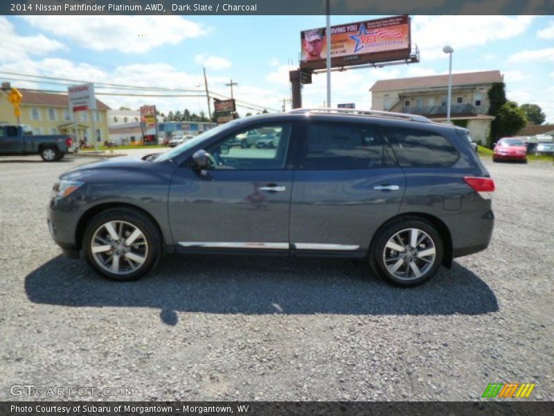 Dark Slate / Charcoal 2014 Nissan Pathfinder Platinum AWD