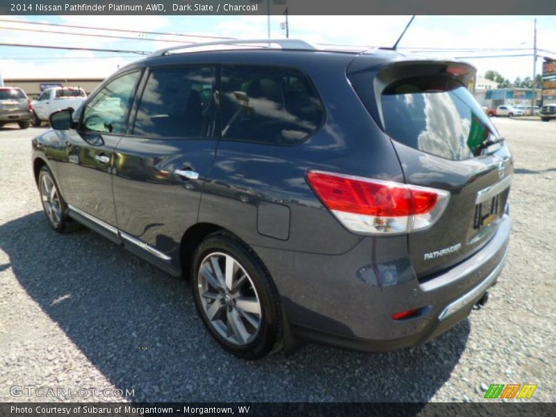 Dark Slate / Charcoal 2014 Nissan Pathfinder Platinum AWD