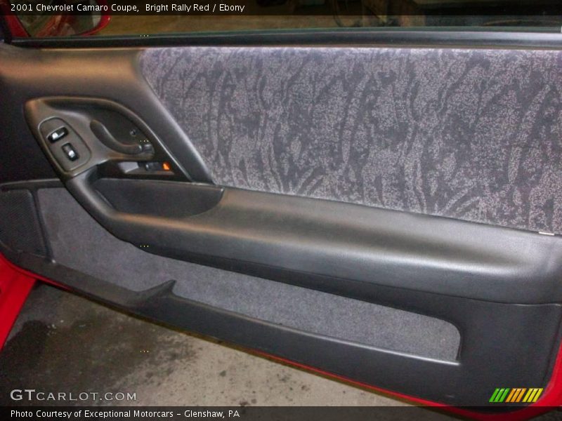 Bright Rally Red / Ebony 2001 Chevrolet Camaro Coupe